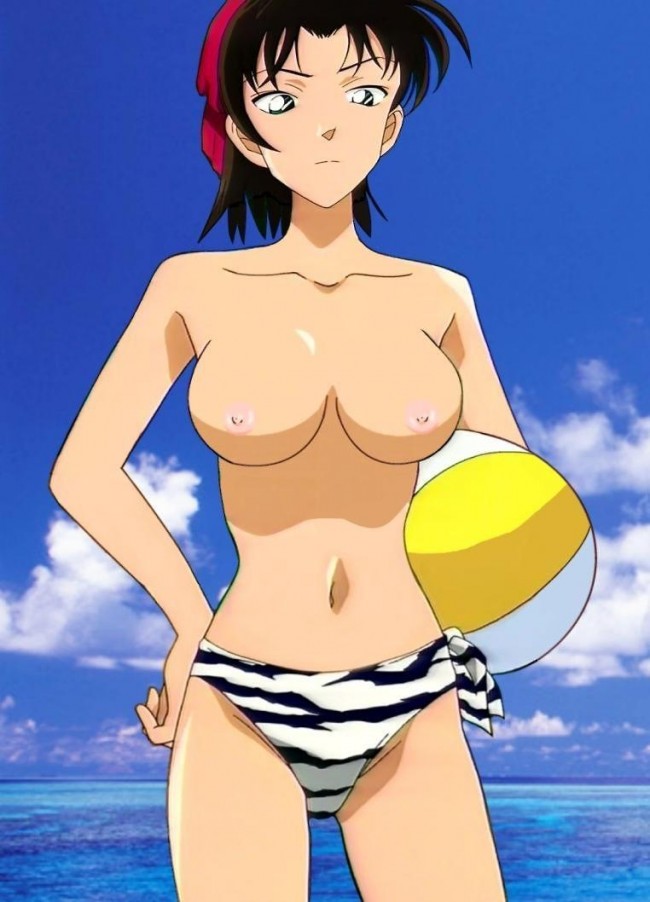 名探偵コナンのフルカラーエロ漫画同人キター！蘭ちゃんだけじゃなくてちょいちょい妃ママとかいるｗｗｗｗｗ (46)