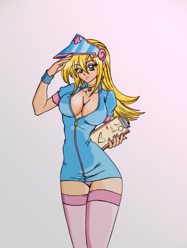 遊戯王のフルカラーエロ同人キター！ゼアルの観月コトリちゃんとブラックマジシャンガールがいっぱいｗｗｗｗｗｗｗ (49)