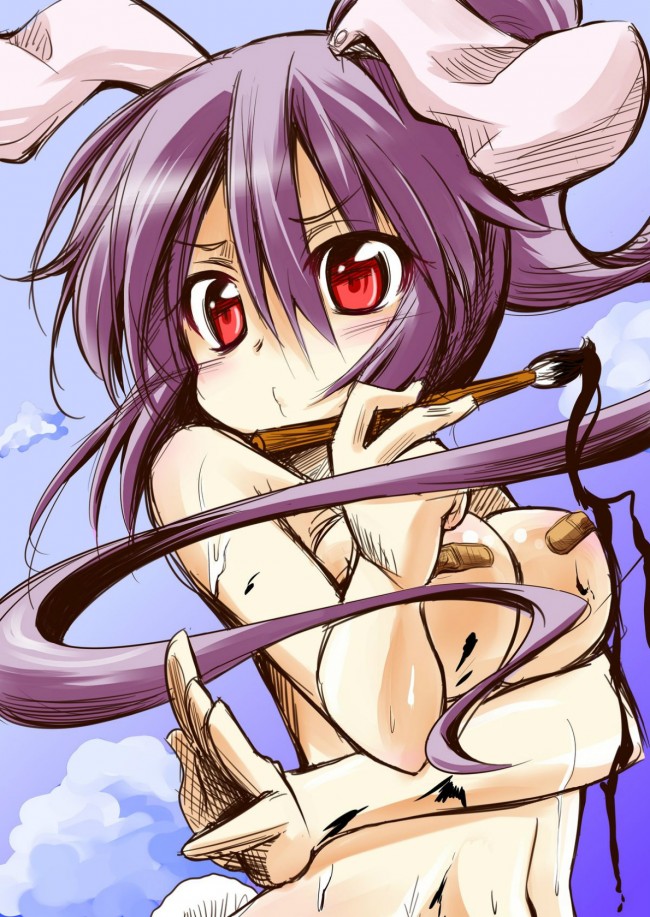 東方Projectのフルカラーエロ漫画同人キター！イナバは最高ですｗｗｗｗｗｗｗｗｗｗｗｗｗｗ (14)
