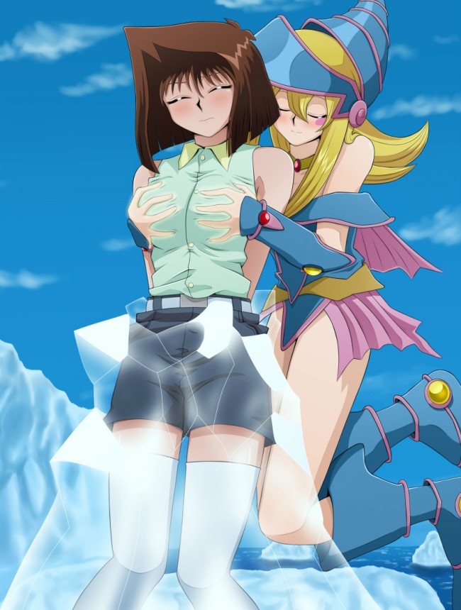 遊戯王のフルカラーエロ同人キター！ゼアルの観月コトリちゃんとブラックマジシャンガールがいっぱいｗｗｗｗｗｗｗ (42)