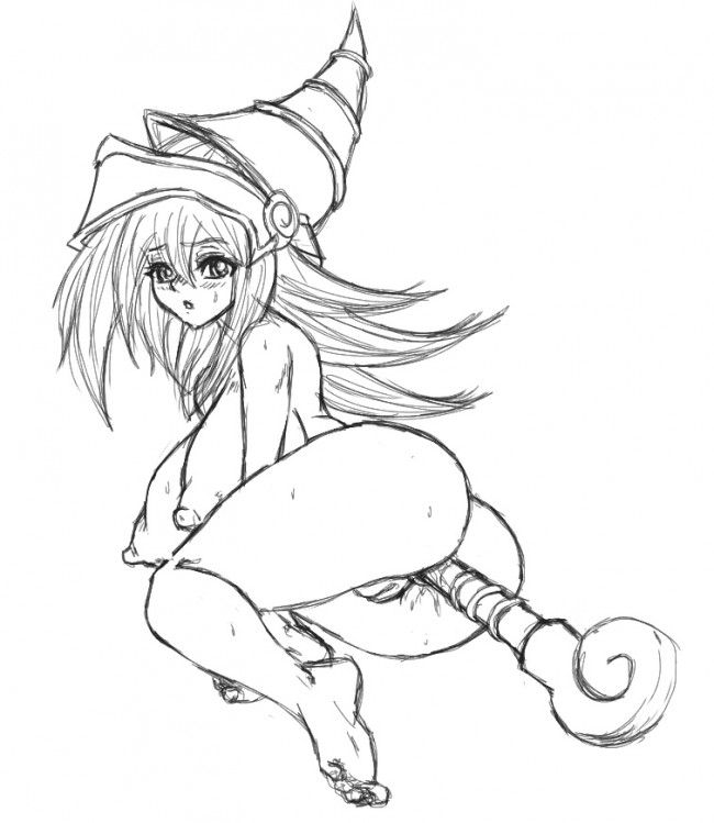 遊戯王のフルカラーエロ同人キター！ゼアルの観月コトリちゃんとブラックマジシャンガールがいっぱいｗｗｗｗｗｗｗ (46)