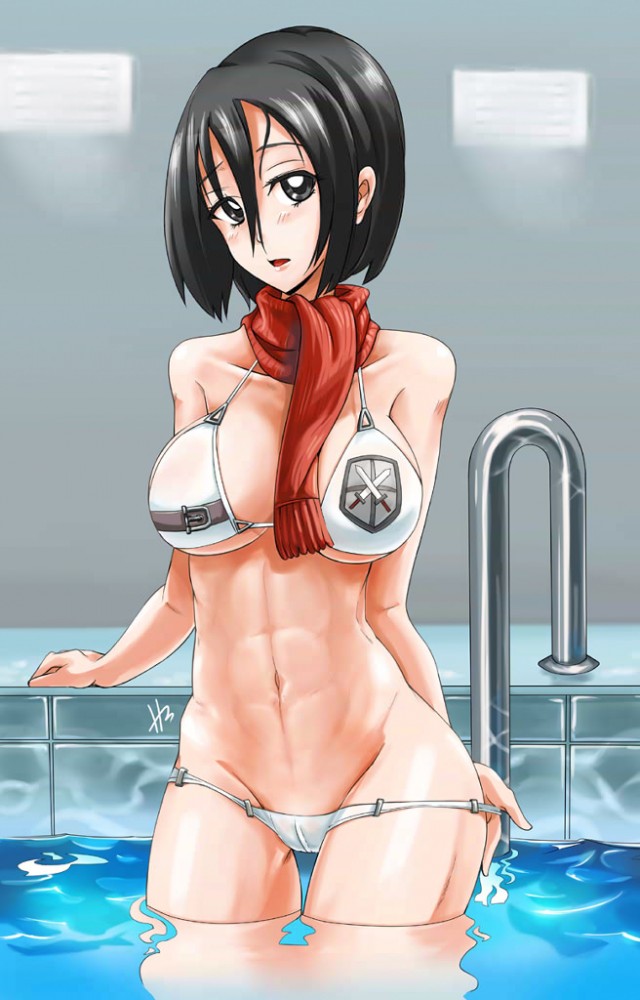 進撃の巨人ミカサがエレンとのラブラブエッチなどフルカラーエロ画像！！ (19)