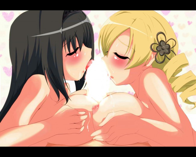 上目遣いでのパイズリや巴マミのおっぱいがいっぱいなフルカラーエロ画像ｗｗｗ (10)