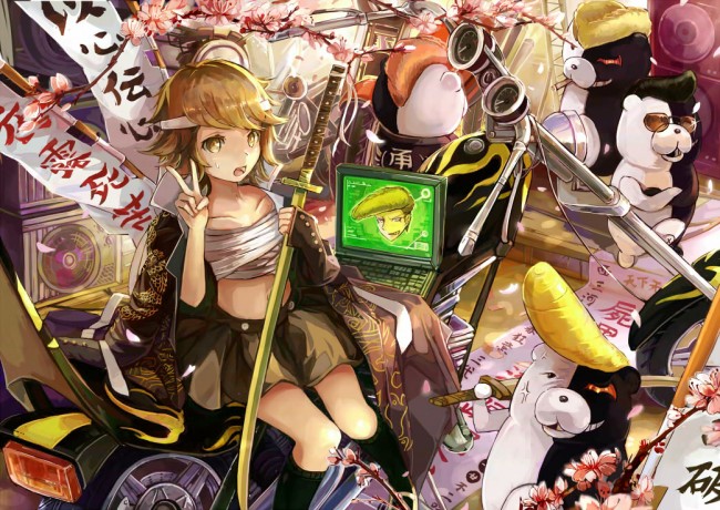 玩具とチンポで２穴ファック、日焼けなどなどダンガンロンパのフルカラーエロ同人画像ｗｗｗｗｗ (33)