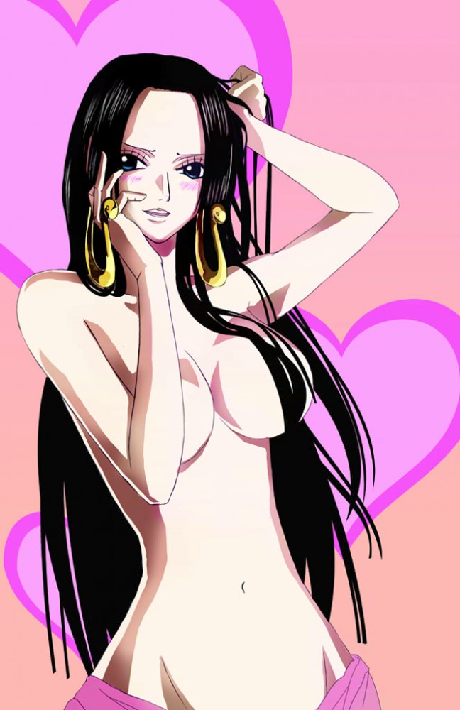 ワンピース・ONE PIECEのフルカラーエロ漫画同人キター！ボア・ハンコックがいっぱいキターｗｗｗｗｗｗｗ (8)