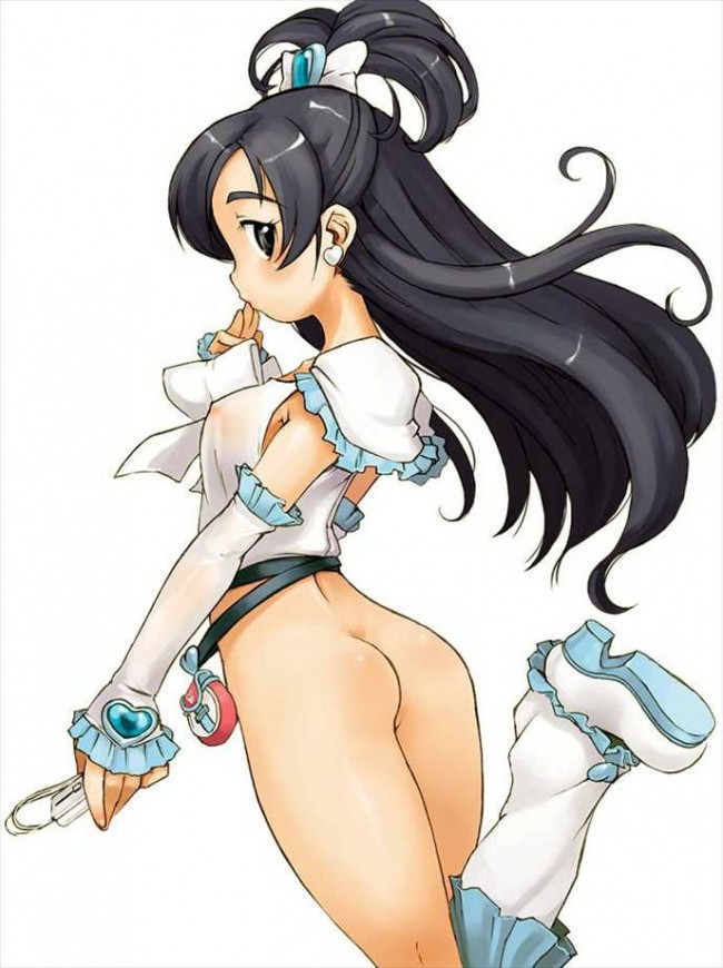 コスプレエッチでアへ顔になったり触手出てきたりと多彩なふたりはプリキュアのフルカラーエロ同人画像ですｗｗｗ (42)