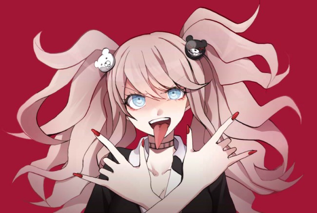 スク水コスやフタナリちんぽなどなどダンガンロンパのフルカラーエロ画像！！ (32)