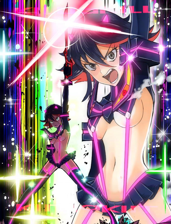 キルラキルのフルカラーエロ画像！！纏流子のエッチな魅力満載だよ～ｗｗｗｗｗｗ (20)