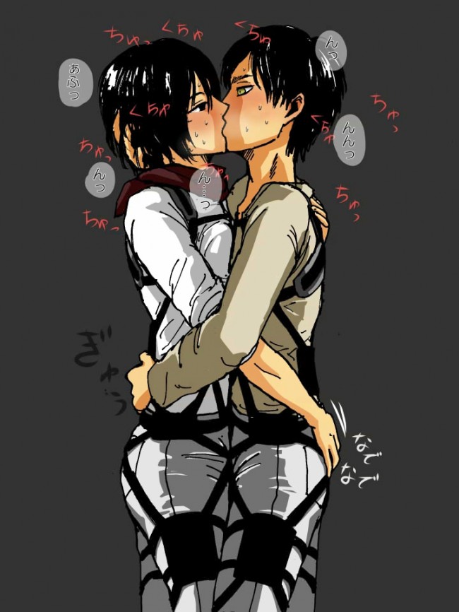 進撃の巨人ミカサがエレンとのラブラブエッチなどフルカラーエロ画像！！ (7)