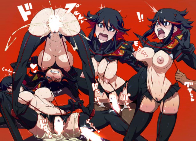 キルラキルのフルカラーエロ画像！！纏流子のエッチな魅力満載だよ～ｗｗｗｗｗｗ (4)