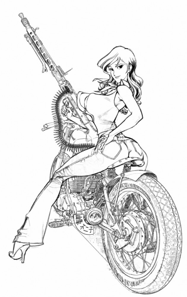 お色気全開！！峰不二子のフルカラーエロ同人画像集！！ (29)