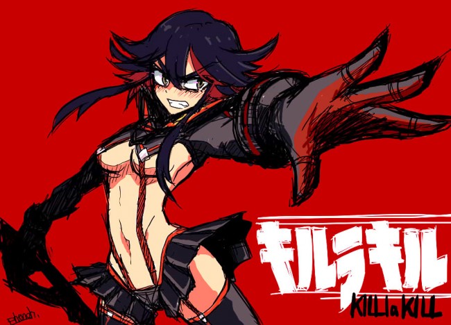 纏流子がたっぷりなキルラキルのフルカラーエロ画像だよ～ｗｗｗｗｗｗｗ (14)