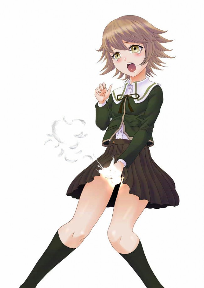 スク水コスやフタナリちんぽなどなどダンガンロンパのフルカラーエロ画像！！ (39)