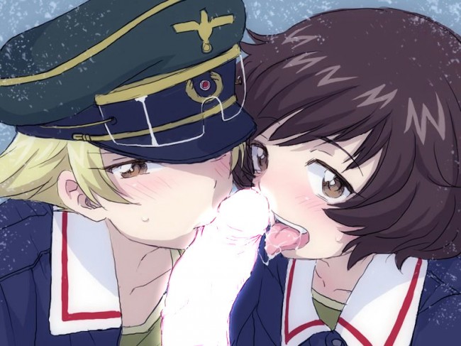 ガルパンの美少女達が肉便器にされて輪姦されたりのフルカラーエロ画像だよ～♡ (11)