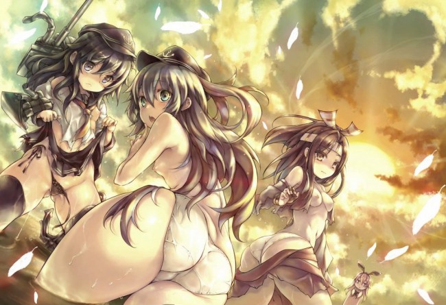 愛宕や島風ら艦娘のフルカラーエロ画像！！色んなちんぽで陵辱されちゃってる～ｗｗ (38)