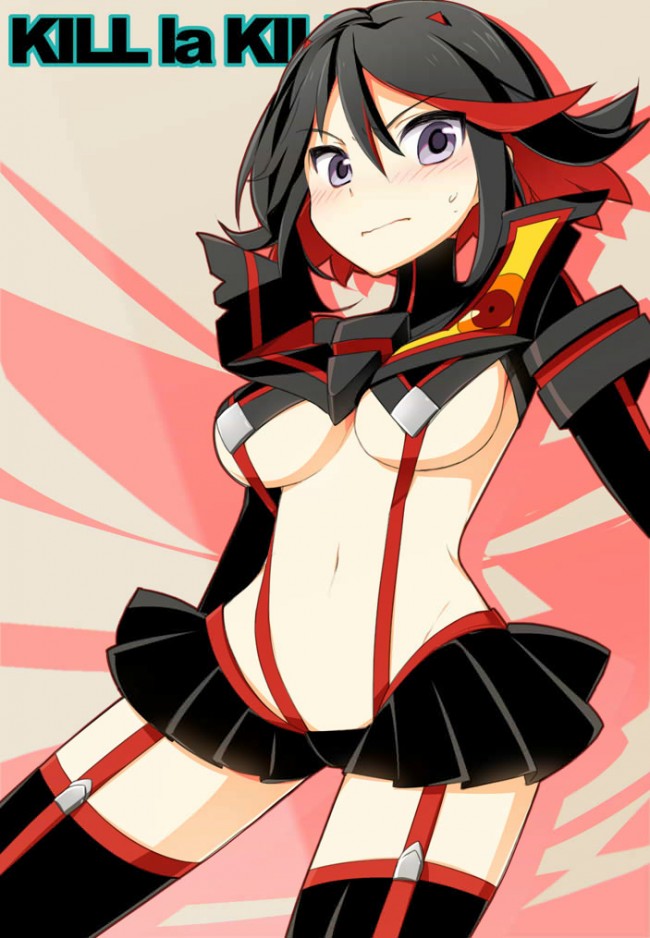 満艦飾マコや纏流子のフルカラーエロ同人画像！！剛毛まんこや拘束プレイなどなど～ (10)