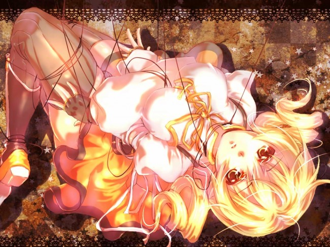 上目遣いでのパイズリや巴マミのおっぱいがいっぱいなフルカラーエロ画像ｗｗｗ (16)