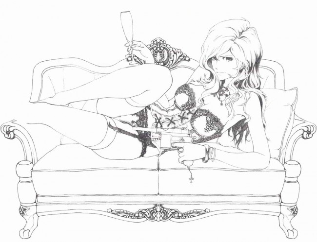 セクシーお姉さんの代名詞、峰不二子のフルカラーエロ同人画像集！！！ (33)
