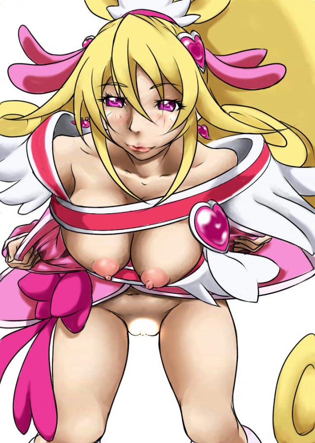 フタナリや雌馬コスなどなどドキドキ!プリキュアのフルカラーエロ同人画像ｗｗｗｗｗｗ (41)