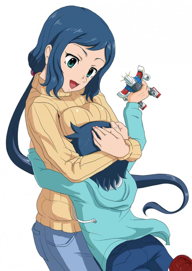 ガンダムビルドファイターズのイオリ・リン子のフルカラーエロ画像をまた集めないとなｗｗｗ (43)