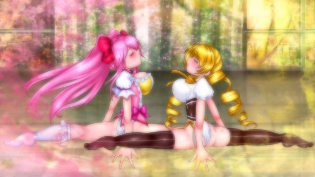 上目遣いでのパイズリや巴マミのおっぱいがいっぱいなフルカラーエロ画像ｗｗｗ (2)