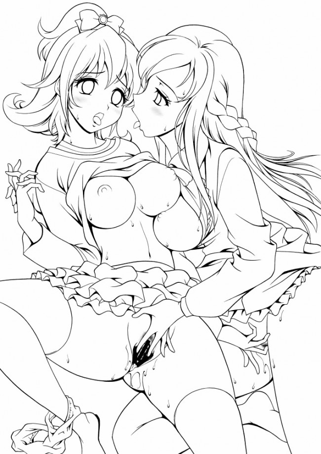 百合プレイや緊縛プレイなどドキドキ!プリキュアのフルカラーエロ同人画像だよ～ｗｗｗｗｗｗｗｗｗｗ (47)