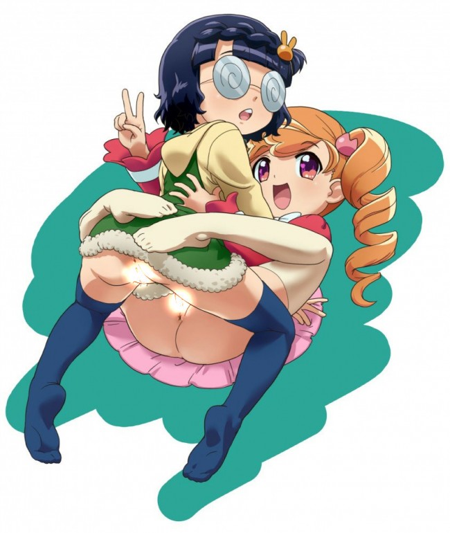 あにゃまる探偵の美少女達が複数ちんこに囲まれて乱交エッチしたりのフルカラーエロ画像をどぞ！！ (23)