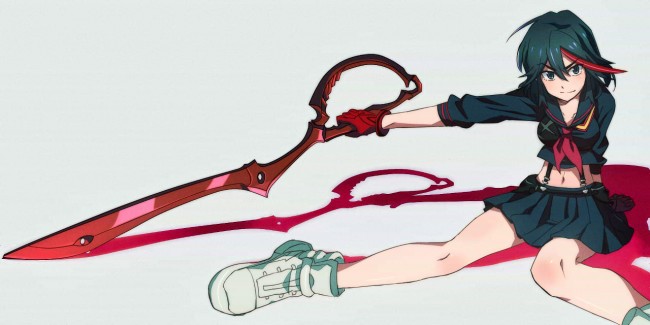 満艦飾マコや纏流子のフルカラーエロ同人画像！！剛毛まんこや拘束プレイなどなど～ (31)