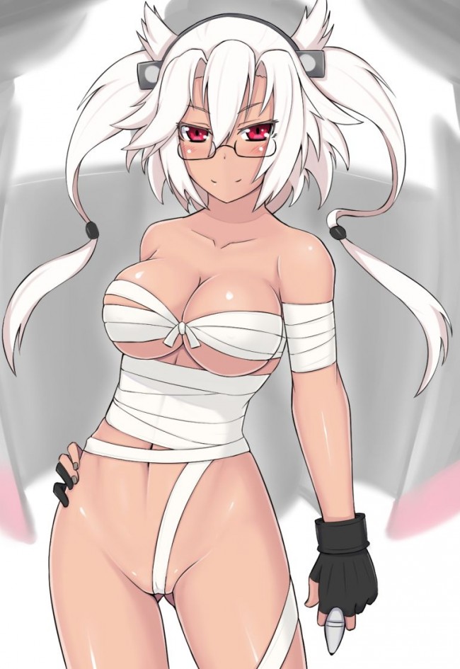 褐色巨乳の武蔵の魅力たっぷりなフルカラーエロ画像だよ～ｗｗｗ (14)