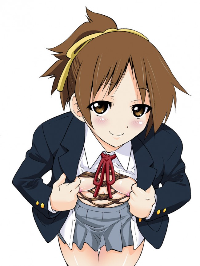 平沢憂が援交したり唯と姉妹で並んでチンポハメられたりのフルカラーエロ画像！！ (18)