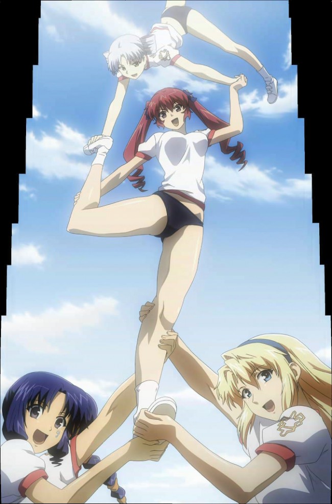 フリージングのフルカラーエロ画像！！！体操着ブルマ姿で組体操してたりｗｗｗｗｗｗｗ (18)