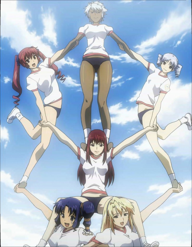 フリージングのフルカラーエロ画像！！！体操着ブルマ姿で組体操してたりｗｗｗｗｗｗｗ (20)
