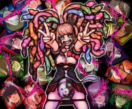巨大なフタナリチンコを淫らにオナニーしたりなダンガンロンパのフルカラーエロ画像！！！