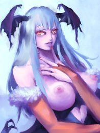 ヴァンパイアのモリガンのエロ同人のフルカラーのエロ画像ですぅｗその2