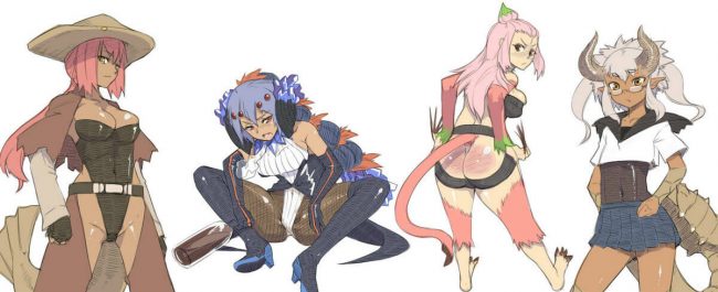 【30枚】モンスターハンターのエロ画像集その8 (61)