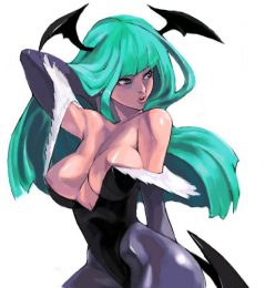 ヴァンパイアのモリガンのエロ同人のフルカラーのエロ画像ですぅｗその1
