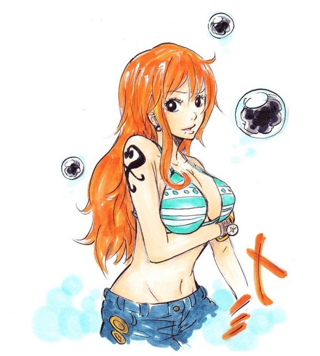 【エロ漫画】ワンピースのエロ同人のフルカラーエロ画像ですぅ！12 (31)