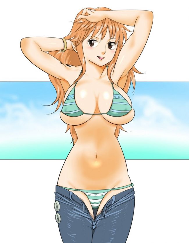 【エロ漫画】ワンピースのエロ同人のフルカラーエロ画像ですぅ！12 (55)