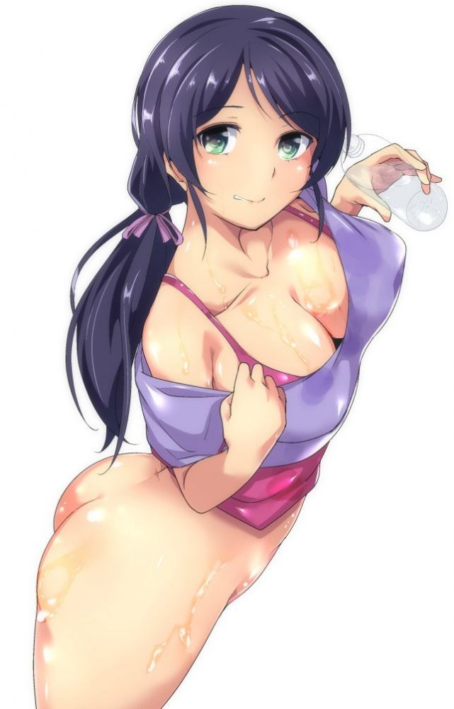ラブライブのエロ同人のフルカラーエロ画像ですぅ！ (1)
