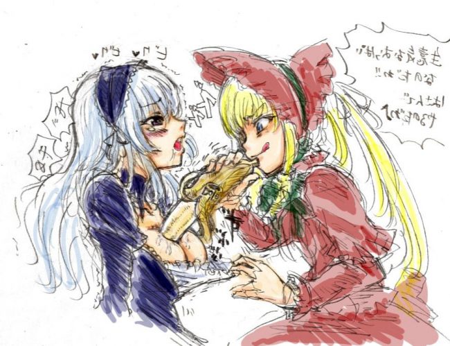 【エロ漫画】ローゼンメイデンのエロ同人のフルカラーエロ画像ですぅ。2 (46)