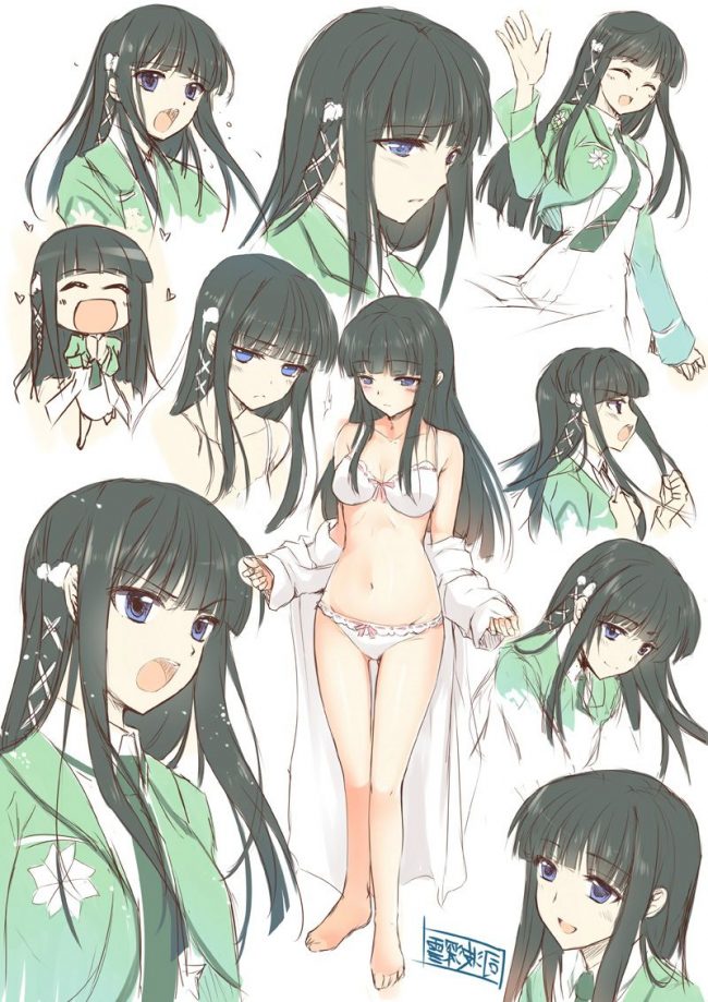 【エロ漫画】魔法科高校の劣等生のエロ同人のフルカラーエロ画像ですぅ！ (8)