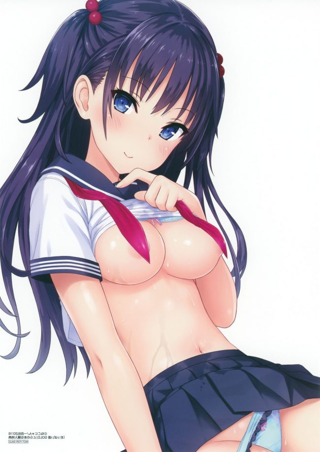 【エロ漫画】スク水少女とか巨乳ちゃんとかのフルカラーエロ画像ですぅ！ (56)