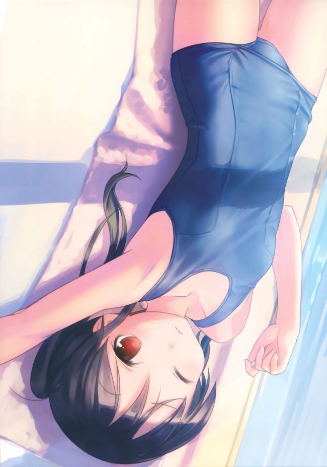 【エロ漫画】スク水少女とか巨乳ちゃんとかのフルカラーエロ画像ですぅ！ (50)