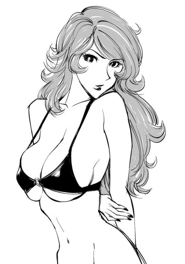 【エロ漫画】ルパン三世のエロ同人の不二子ちゃんのフルカラーエロ画像ですぅ！ (31)