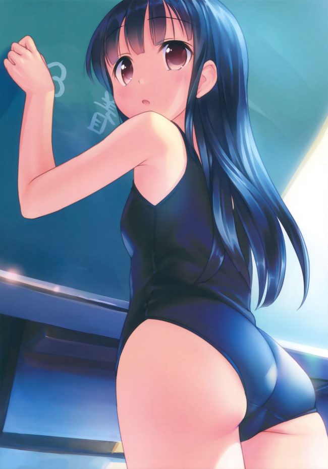 【エロ漫画】スク水少女とか巨乳ちゃんとかのフルカラーエロ画像ですぅ！ (46)