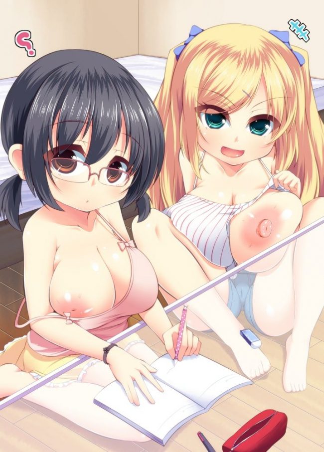 【エロ漫画】ロリ巨乳少女たちのフルカラーエロ画像ですぅ！ (51)