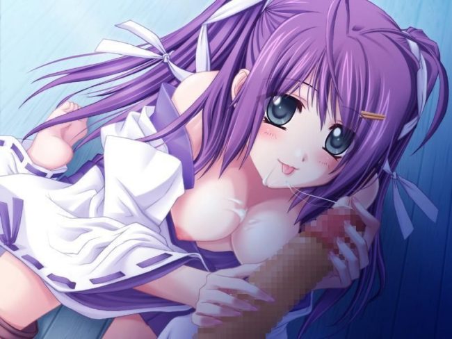 【エロ漫画】エロい巫女さんのフルカラーエロ画像ですぅ！ (8)