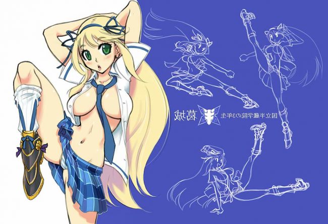 【エロ漫画】閃乱カグラのエロ同人のフルカラーエロ画像ですぅ！ (19)