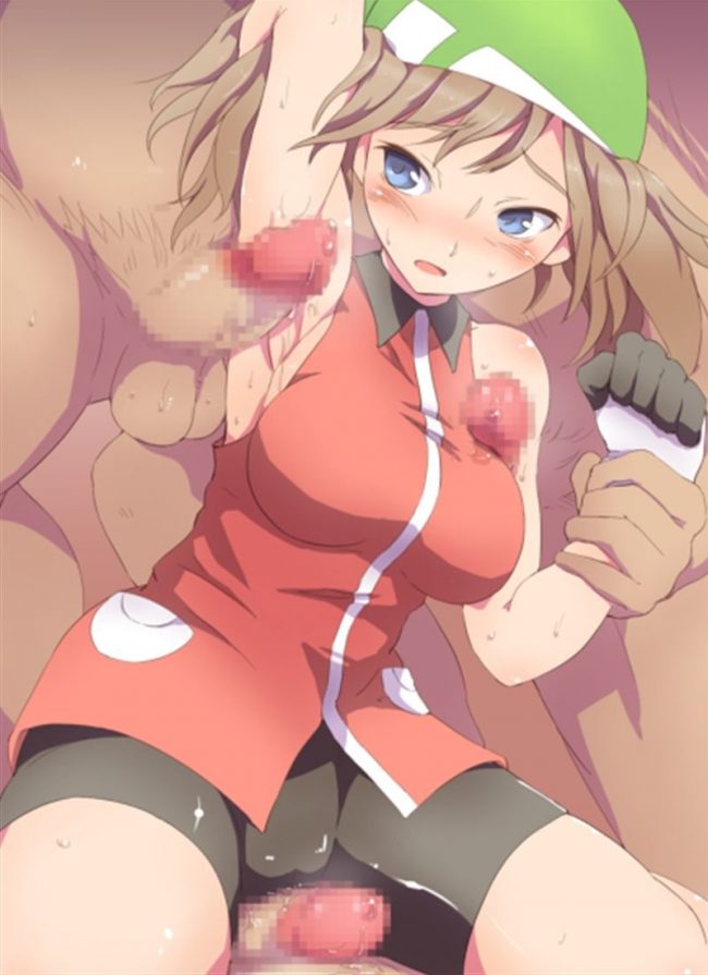 【エロ漫画】素股でエッチしてるエロ同人のフルカラーエロ画像ですぅ！ (1)