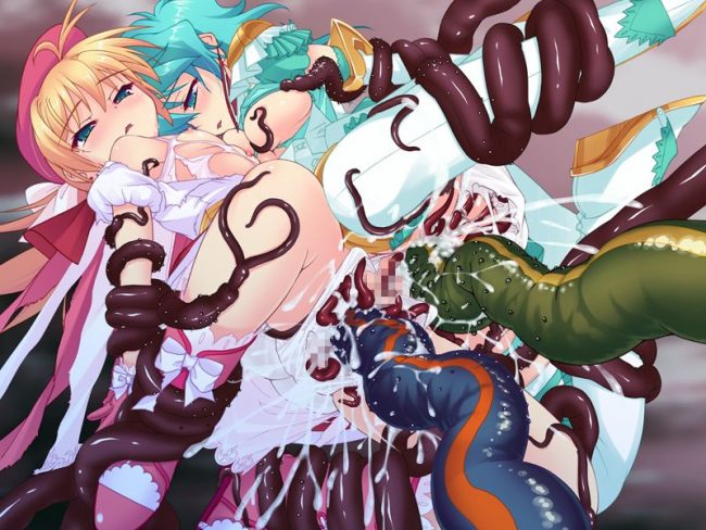 【エロ漫画】正義のヒロインが陵辱されまくってるエロ同人のフルカラーエロ画像ですぅ！ (35)